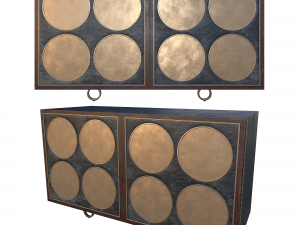 Gins CabinetSKU 4616CVB000 3D Model