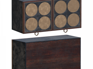 Gins CabinetSKU 4616CVB000 3D 모델
