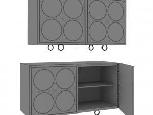 Gins CabinetSKU 4616CVB000 3D 모델