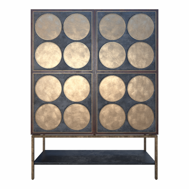 Gins CabinetSKU 5239CVB000 3D-Modell .c4d .max .obj .3ds .fbx .stl .blend 