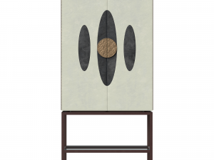 Phoenix Drinks Cabinet SKU 5208VELPKV Model 3D