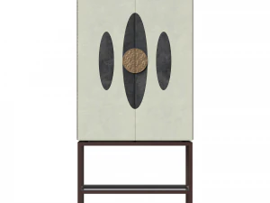 Phoenix Drinks Cabinet SKU 5208VELPKV 3D Model