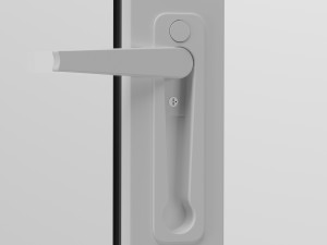 Sliding aluminum windows Modello 3D