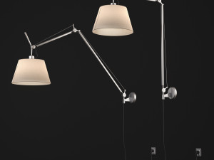 artemide tolomeo mega parete 3D Model