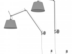 artemide tolomeo mega parete 3D Model