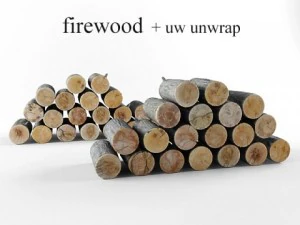 brandhout uwunwrap 3D Model