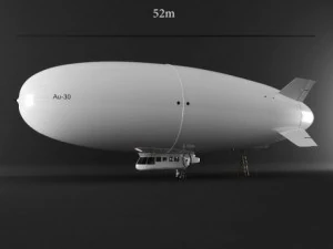 Dirigibile au30 Modello 3D