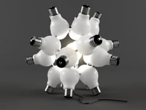 テーブルランプ 3Dモデル