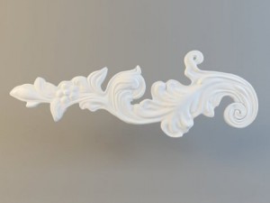stucco decoration 3D Model
