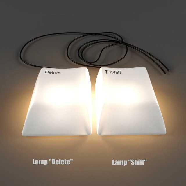 lamp delete 3D Model .c4d .max .obj .3ds .fbx .stl .blend 