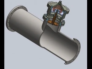valvola di bypass dell'aria Modello di stampa 3D
