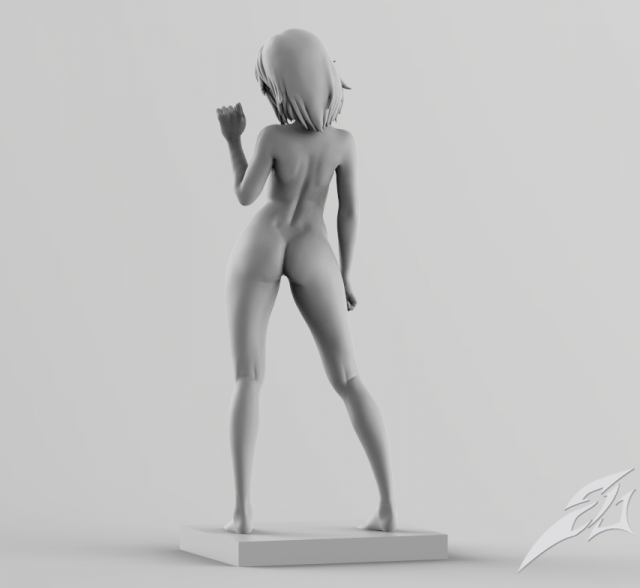 Download anime figure 01 3D Model