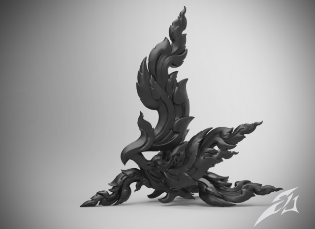 kinnaree Model do druku 3D .c4d .max .obj .3ds .fbx .stl .blend 