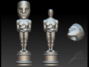 sd oscar 3D 打印模型