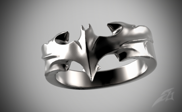 Download dark knight ring 3D Model