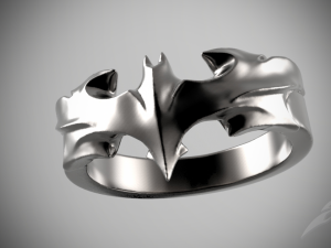 dark knight ring 3Dプリントモデル