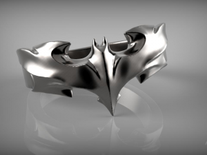 dark knight ring 3Dプリントモデル