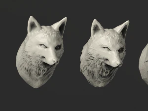 Fuchsb&uuml;ste 4Typ 3D Druckmodell