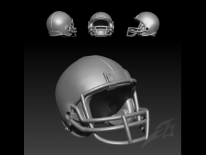 american football helmet 3D Принт Модель