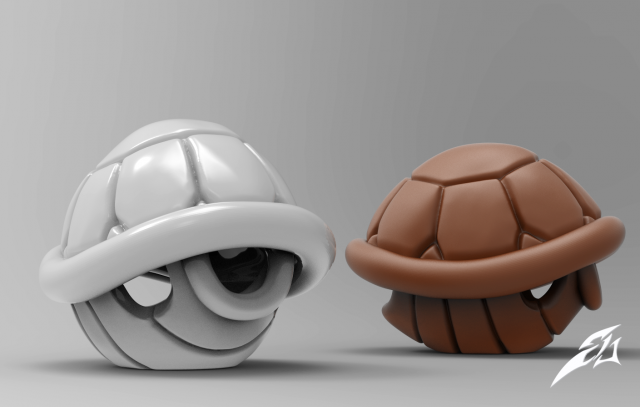 Download turtle shell 3D Model