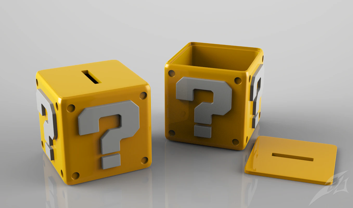 coins bank 3D Print Model .c4d .max .obj .3ds .fbx .stl .blend 