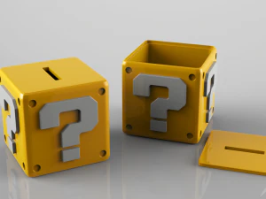 Münzbank 3D Druckmodell