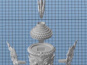 yak statue Modèles 3D en vedette