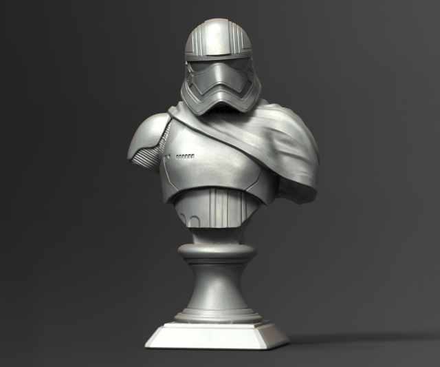 captain p bust fan art Model do druku 3D .c4d .max .obj .3ds .fbx .stl .blend 