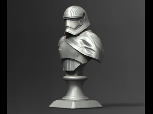 captain p bust fan art 3D Print Model