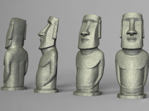 moai statue - easter island 3D Print Model