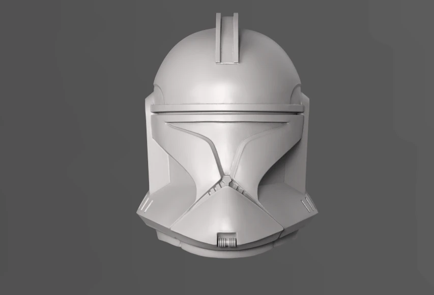 c galaxy trooper p1 helmet fan art 3D Print Model .c4d .max .obj .3ds .fbx .stl .blend 