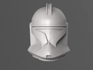 c galaxy trooper p1 helmet fan art 3D Print Model