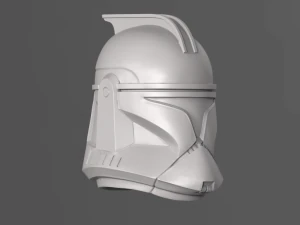 c galaxy trooper p1 helmet fan art 3D Print Model