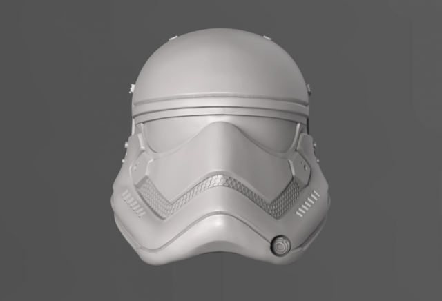 1st trooper helmet fan art 3d print model 3D Принт Модель .c4d .max .obj .3ds .fbx .stl .blend 
