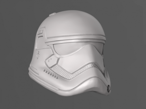 1st trooper helmet fan art 3d print model 3D Принт Модель