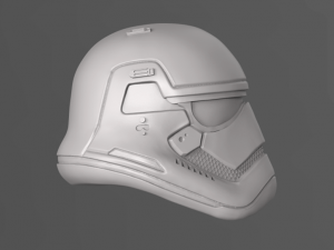 1st trooper helmet fan art 3d print model 3D Принт Модель