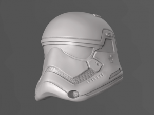 1st trooper helmet fan art 3d print model 3D Принт Модель