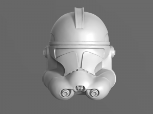 c galaxy trooper p2 helmet fan art 3d print model 3D Print Model