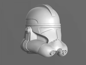 c galaxy trooper p2 helmet fan art 3d print model 3D-printmodel