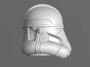 c galaxy trooper p2 helmet fan art 3d print model 3D-printmodel