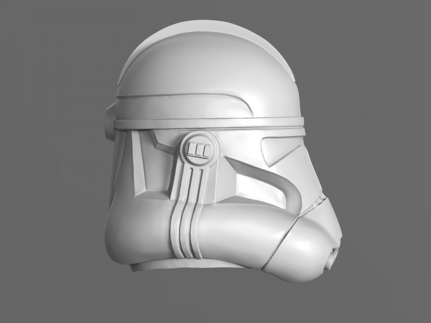 Clone Trooper Phase 2 Helmet Fan Art 3d Model In Figurines 3dexport