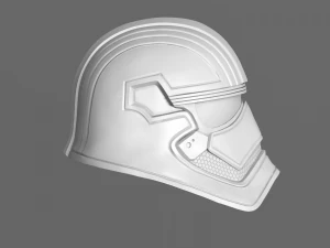 captain galaxy p helmet fan art 3d print model 3D Print Model