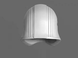 captain galaxy p helmet fan art 3d print model 3D Print Model