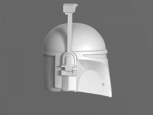 galaxy hunter helmet fan art 3d print model 3D Print Model