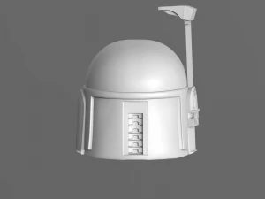 galaxy hunter helmet fan art 3d print model 3D Print Model