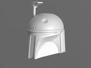 galaxy hunter helmet fan art 3d print model 3D Print Model