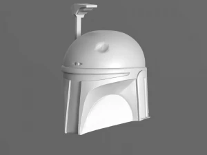 galaxy hunter helmet fan art 3d print model 3D Print Model