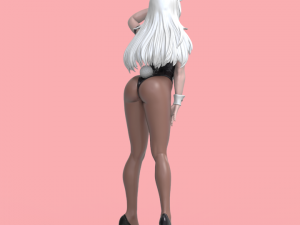 sexy bunny girl Modelo de Impressão 3D