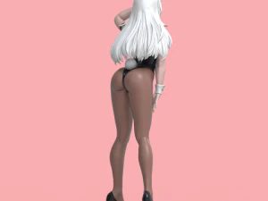 sexy bunny girl 3D Print Model