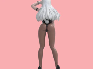 sexy bunny girl 3D Print Model